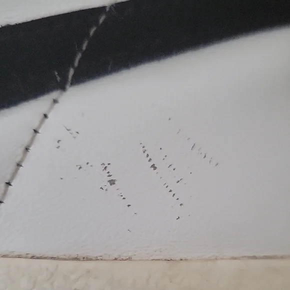 Nike Blazer Mid '77 Vintage White Black Sneakers | Women’s 7 - Picture 7 of 9